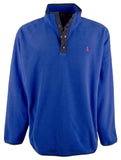 Polo Ralph Lauren Men's Fleece Mock Neck Pullover Sapphire Star XXL
