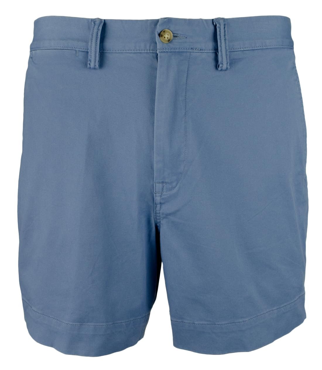POLO RALPH LAUREN Men's Stretch Classic Fit 6" Flat Front Chino Shorts Blue 32