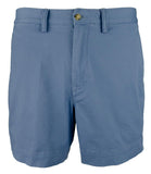 POLO RALPH LAUREN Men's Stretch Classic Fit 6" Flat Front Chino Shorts Blue 32