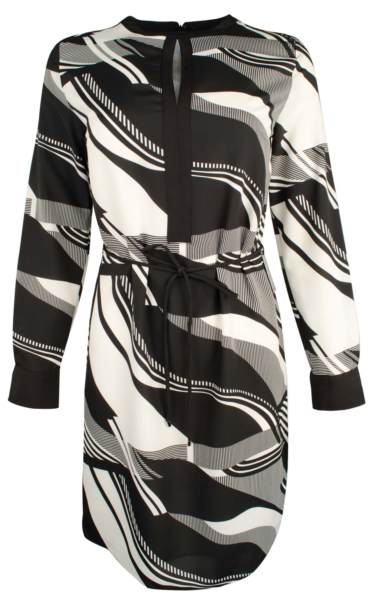 Ralph Lauren Women's Print Crepe Drawstring Dress