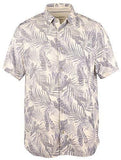 Tommy Bahama Men's Pavia Palms Camp Shirt Coconut Cream Small