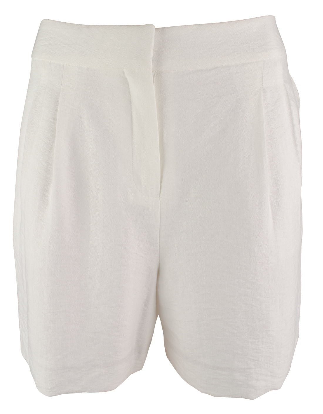 Vince Camuto Women's Summer Heat Solid Pull On Shorts Ivory 14