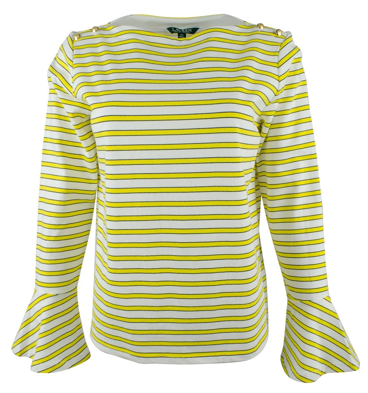 Women's Petite Bell-Sleeve Top WM PL