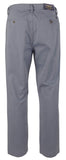 Men's Classic Fit Chino Pants-BLU-33WX30L Blue