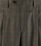 Ralph Lauren Men's Comfort Flex Pleated Cuffed Hem Dress Pants Olv 34WX30L
