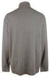 POLO RALPH LAUREN Men's Big & Tall Double-Knit Mesh Quarter-Zip Pullovert Gry 2XLT Grey