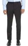 Hugo Boss Mens Regular Fit Leenon1 Flat Front Wool Dress Pants 30 Navy