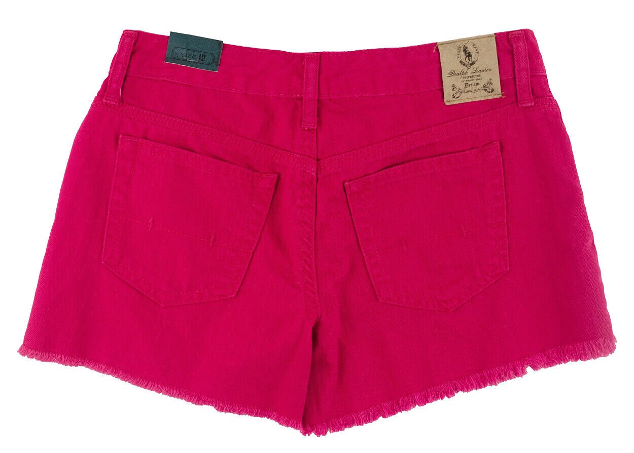 Ralph Lauren 7 20 Big Girls Denim Shorts P 16
