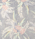 Men's Mirage Floral Linen Long Sleeved Shirt-in-L