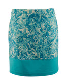 MICHAEL Michael Kors Womens Petite Print Blocked Mini Turquoise 12P