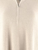 Tommy Bahama Women's Shimmer Bonita Half Zip Long Sleeved Poncho Top CH XXS/XS