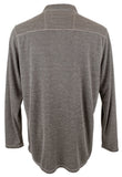 Tommy Bahama Men's Paradise Cove Long Sleeve Polo Shirt Coal 3XLT
