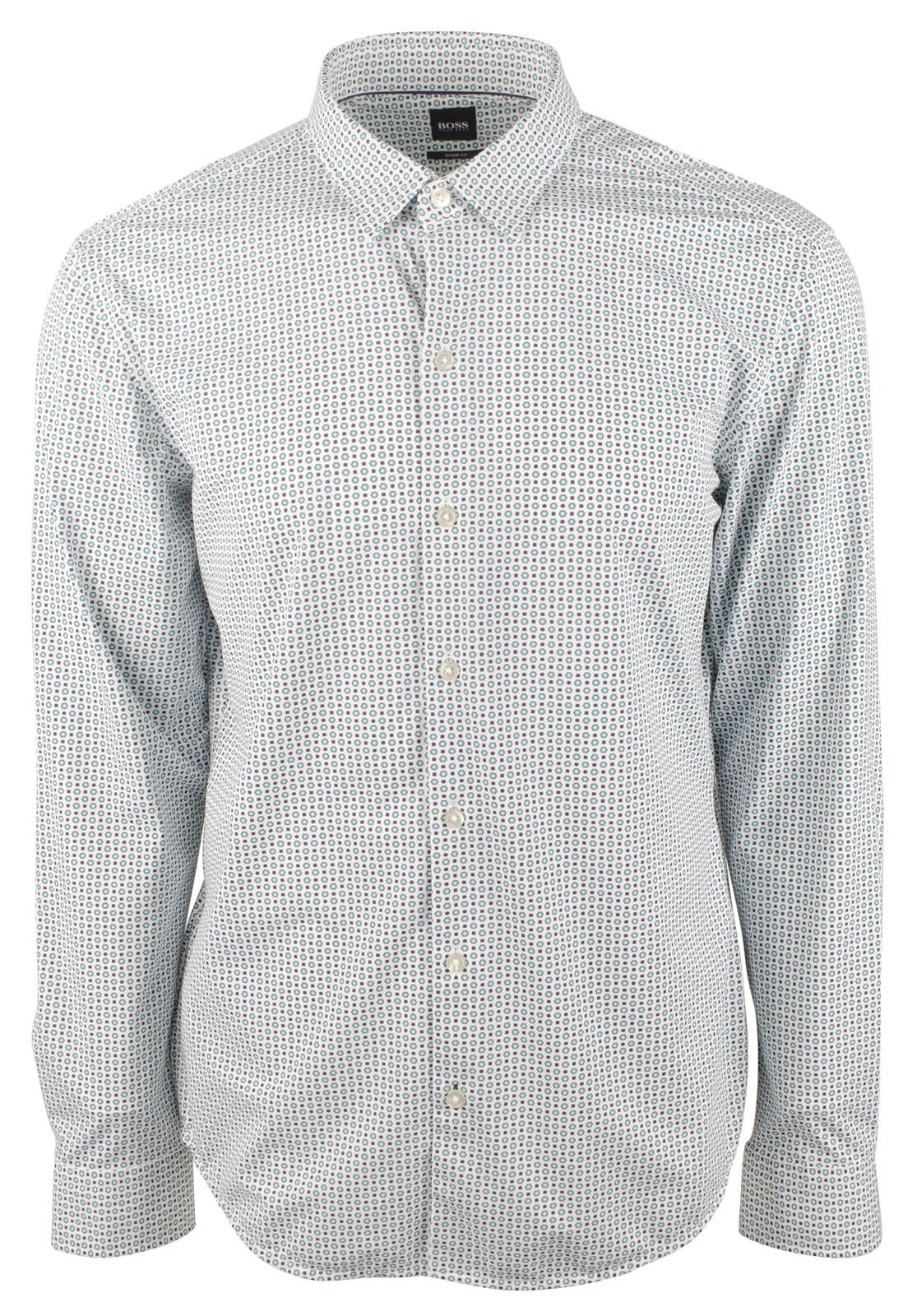 Hugo Boss Men's Robbie Sharp Fit Long Sleeves Shirt