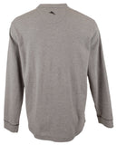 Camisa de manga larga Albany Abaco para hombre. CH-M, color carbón jaspeado