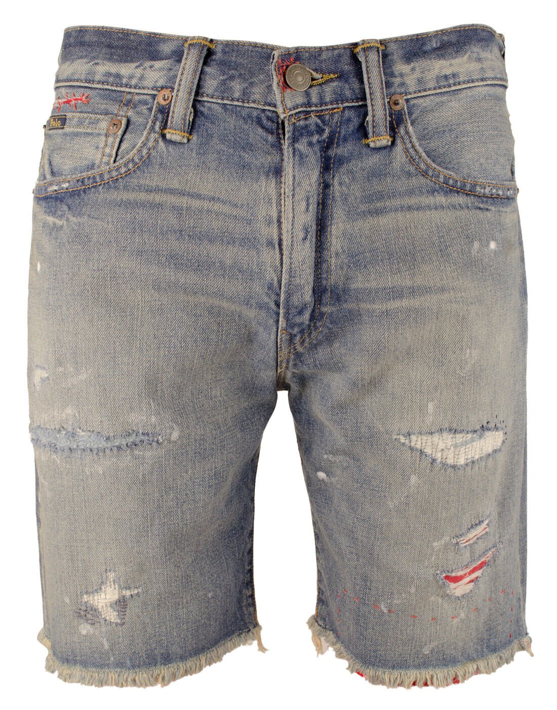 Polo Ralph Lauren Men's Distressed Classic Fit Denim Shorts 30