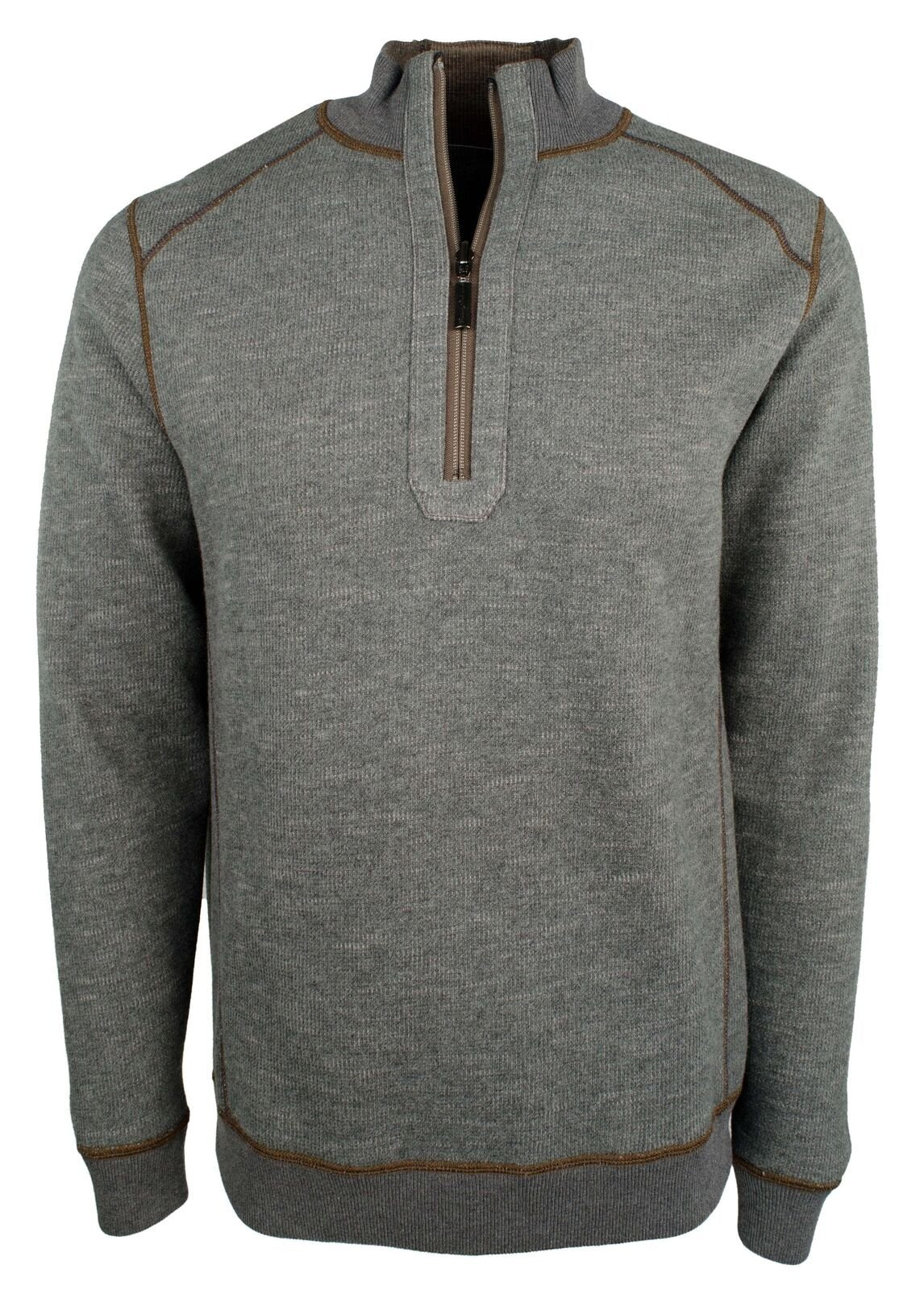 Customer Return Tommy Bahama Men's Flipsider Half Zip Reversible