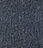 Hugo Boss Men's Ronn Slim Fit Short Sleeve Button Down Shirt 2XL Dark Blue