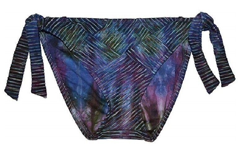 Customer Return Lucky Brand Women's Swimwear Basic Fit Side Tie Bikini Bottom Small