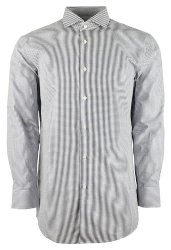 Hugo Boss Men's Mark Sharp Fit Easy Iron Long Sleeve Shirt-DB-15-1/2 (34/35) Dark Blue
