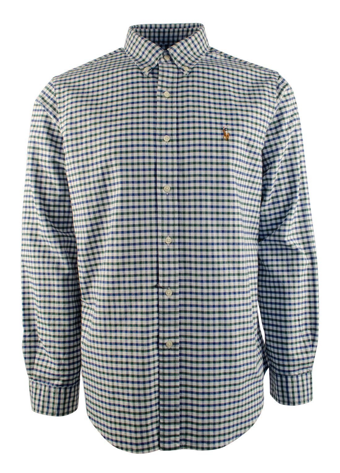 Polo RALPH LAUREN Men's Classic Fit Tattersall Oxford Button Down Shirt