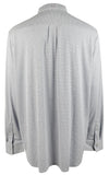 Tommy Bahama Men's San Lucio Stretch Houndstooth Long Sleeve Shirt Small Dockside Blue