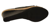 Vaneli Women's Wedge Heel Peep Toe Shoes Sandals-9M