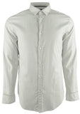 Hugo Boss Men's Rikki Slim Fit Stretch Long Sleeve Shirt Natural