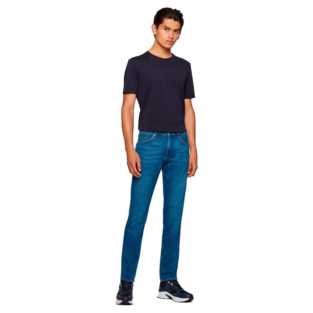 Hugo Boss Men's Delaware Slim Fit Stretch Denim Jeans-MB-38WX32L