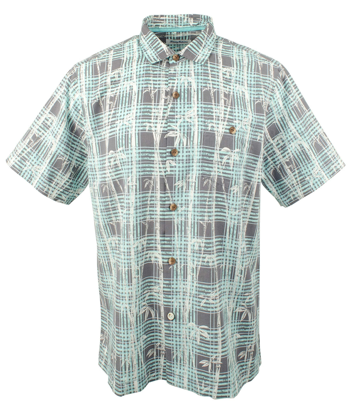 Tommy Bahama Men's Bianco Island Zone Short Sleeve Camp Shirt Small