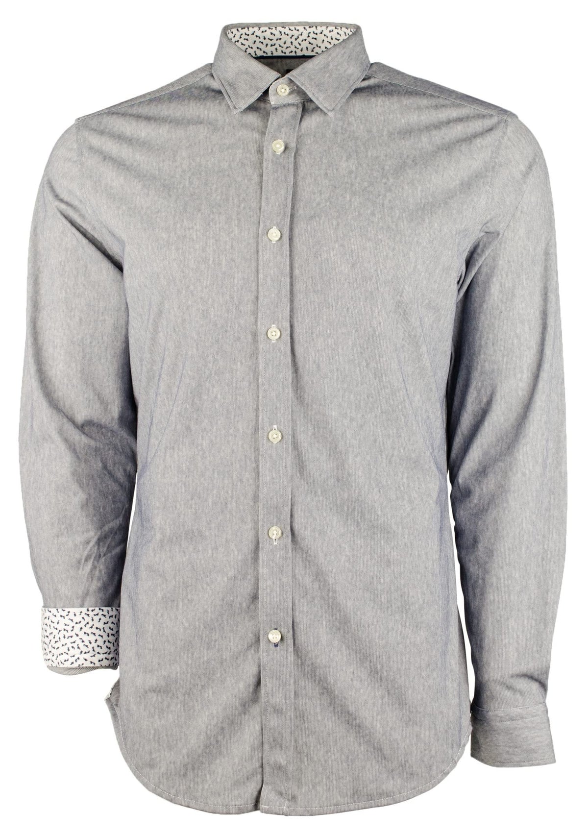 Hugo Boss Men's Lukas Regular Fit Long Sleeve Shirt