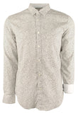 Hugo Boss Men's Big and Tall Ronni Long Sleeve Shirt-BlkGrn-5XL
