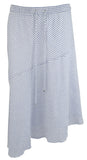 Lauren Ralph Lauren Women's Asymmetrical Stripe Midi Skirt