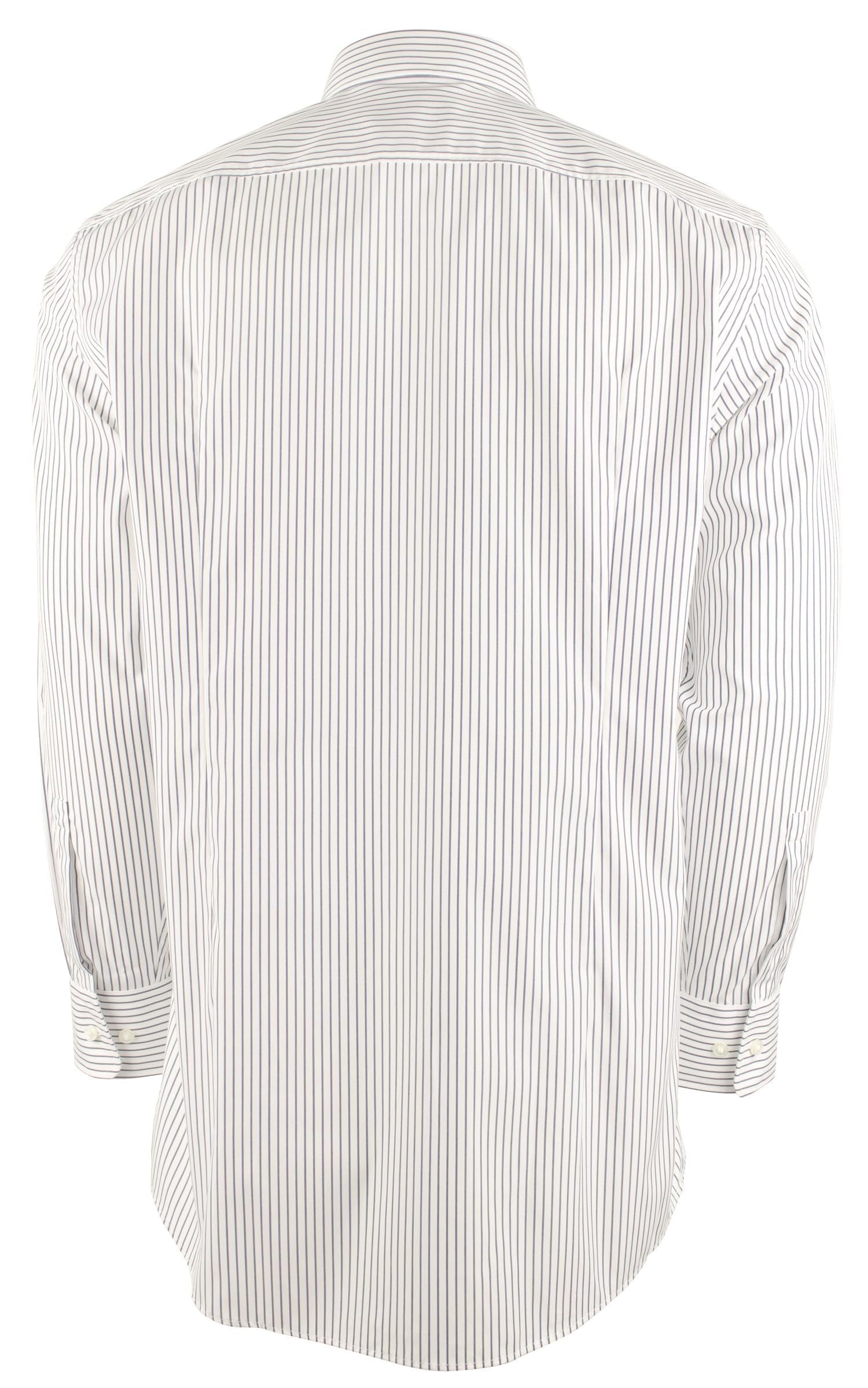 Hugo Boss Men's Mark Sharp Fit Easy Iron Long Sleeve Shirt 17-1/2 (34/35) Dark Blue
