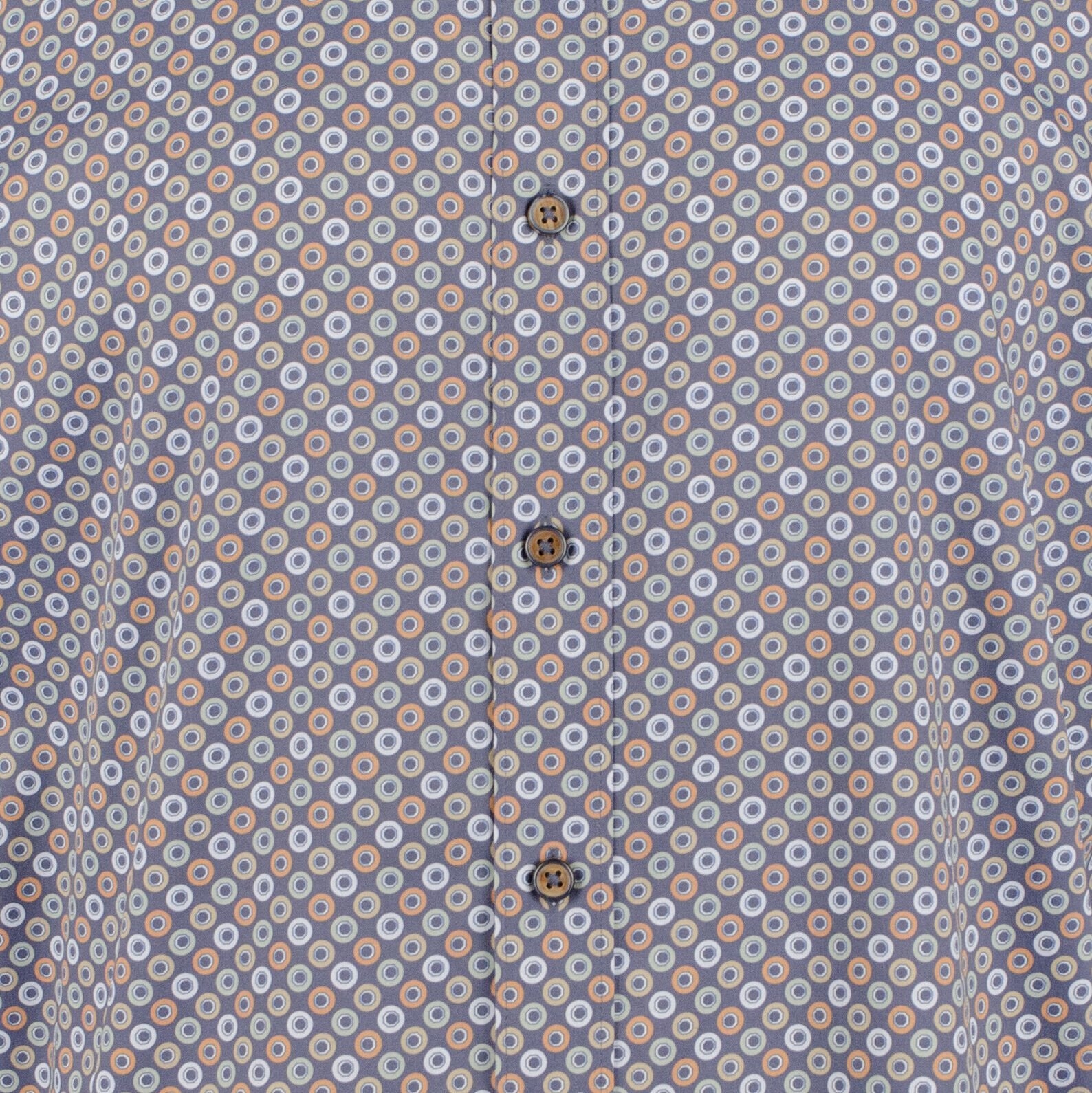 Bugatchi Men's Shaped Fit Wrinkle Free Long Sleeves Shirt N X Large
