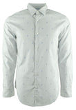 Hugo Boss Men's Ronni Palm Slim Fit Long Sleeve Shirt XXL