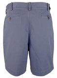 Men's Classic Fit Stretch 9" Flat Front Chino Shorts Navy 40