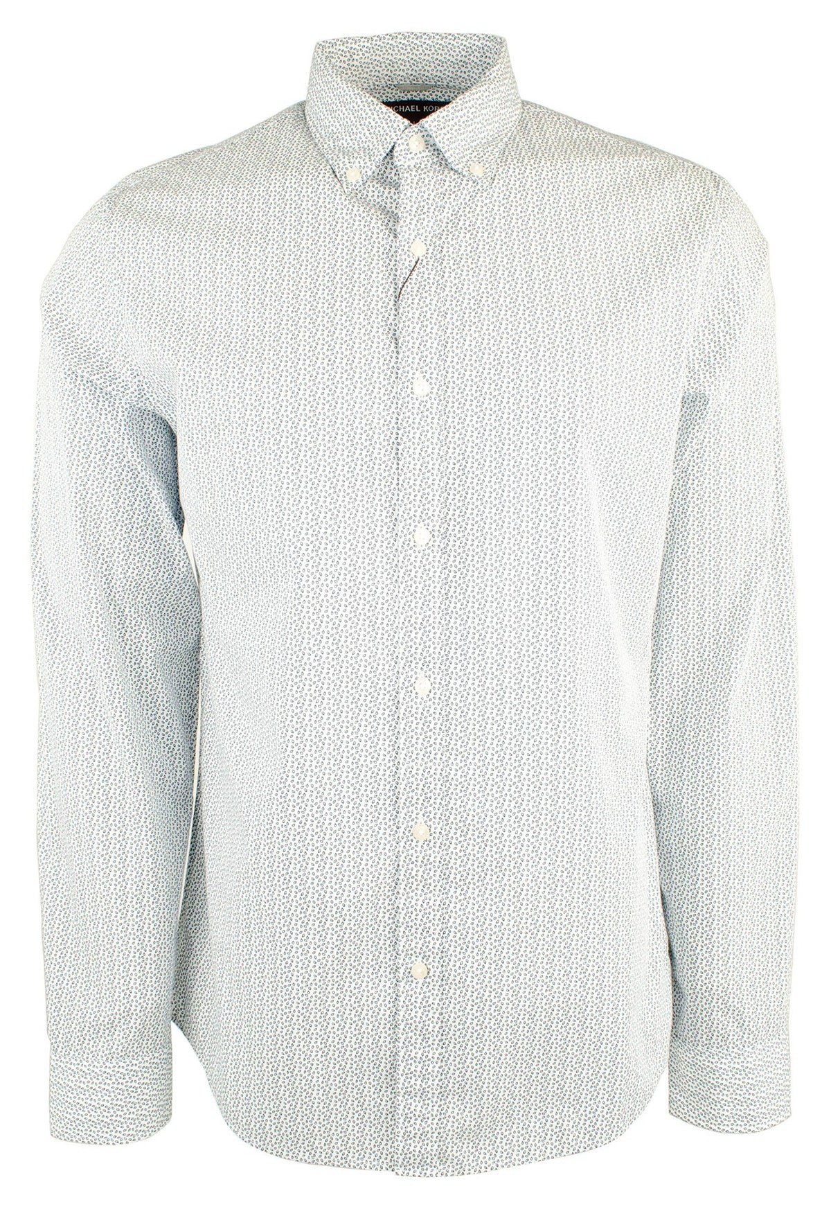 Men's Slim Fit Cotton Long Sleeve Shirt-AB-XL Admiral Blue