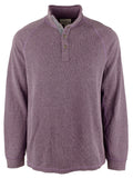 Tommy Bahama Erkek Palm Canyon Flip Snap Çift Taraflı Sweatshirt XL