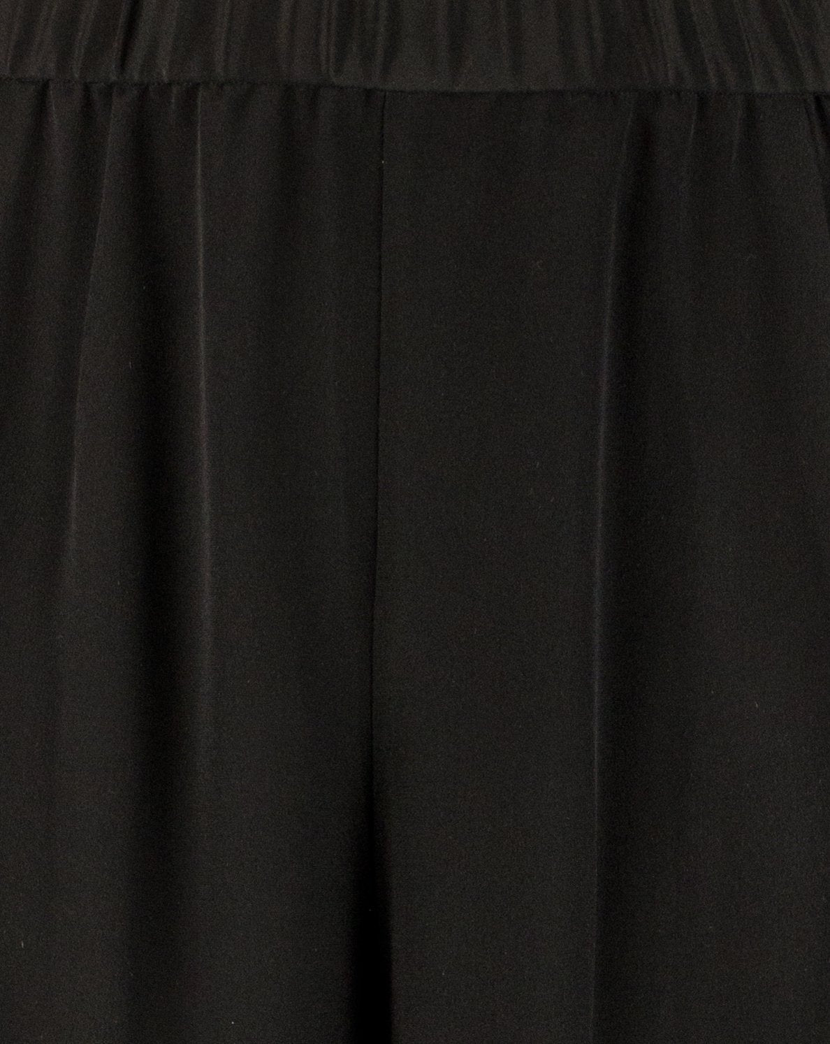 Eileen Fisher Women's Plus Size High Waist Pleated Wide Leg Silk Pants Black 3X