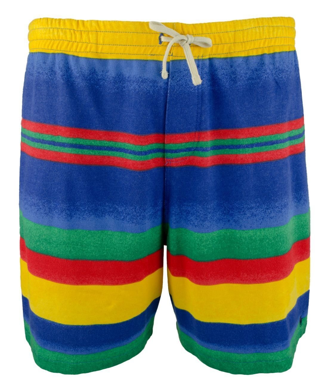 Polo Ralph Lauren Men's Big&Tall Striped Spa Terry Sweat Shorts