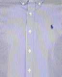 Polo Ralph Lauren Men's Striped Stretch Poplin Long Sleeve Shirt Small