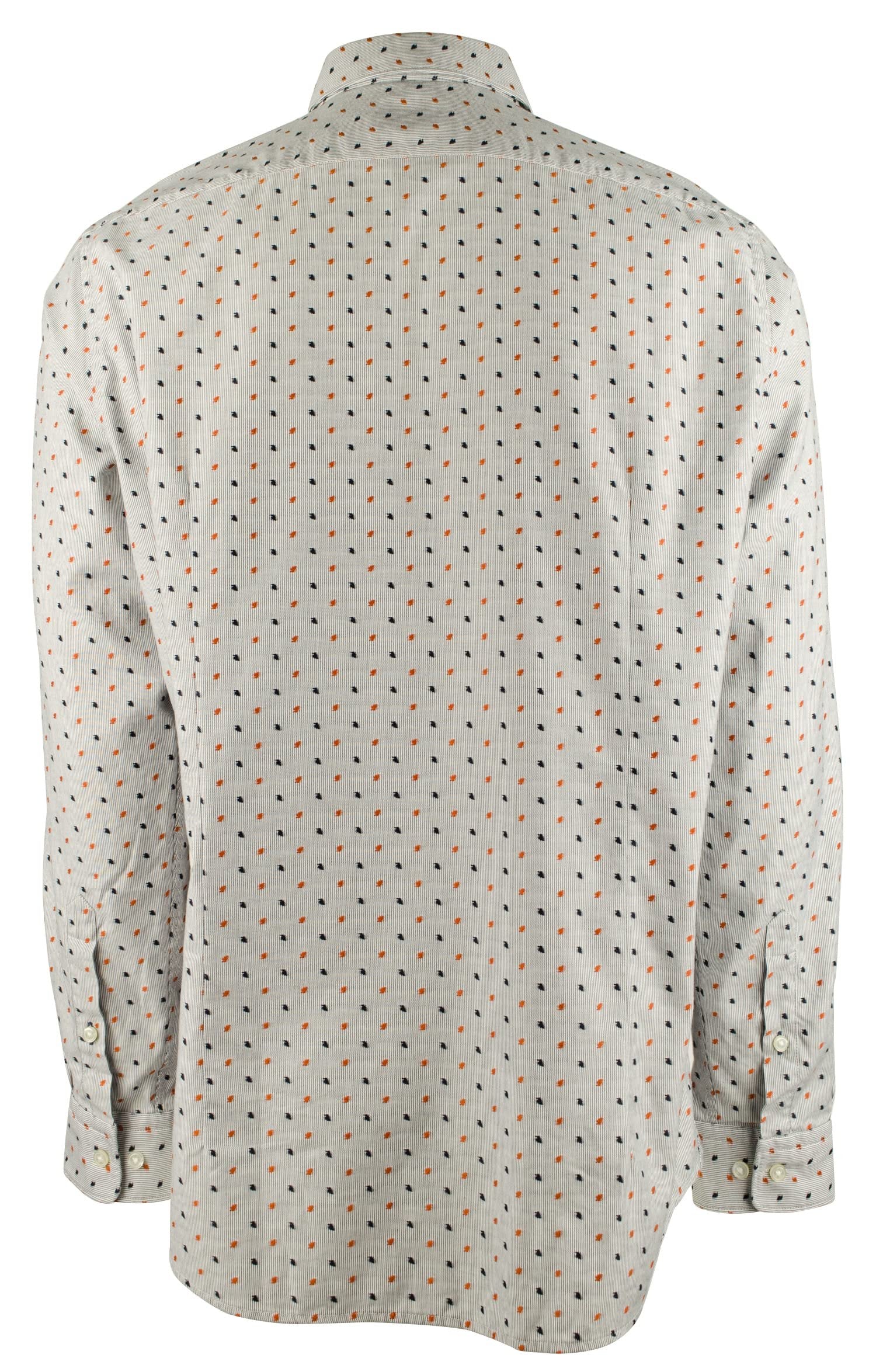 Hugo Boss Men's Lukas Regular Fit Long Sleeve Shirt-DB-X-Large Dark Blue