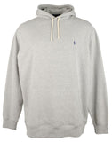 POLO RALPH LAUREN Men's Big & Tall The RL Fleece Pullover Hoodie GryH XLT