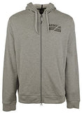 A/X Armani Exchange Men's Full Zip Hoodie Sweatshirt GY X Large