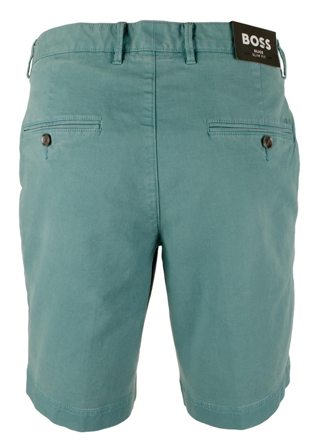 Men's Slice Slim Fit Short-Open Green-38R