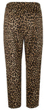 Michael Kors Plus Size Cheetah Print Ponte Knit Pull On Ankle Pants 3X