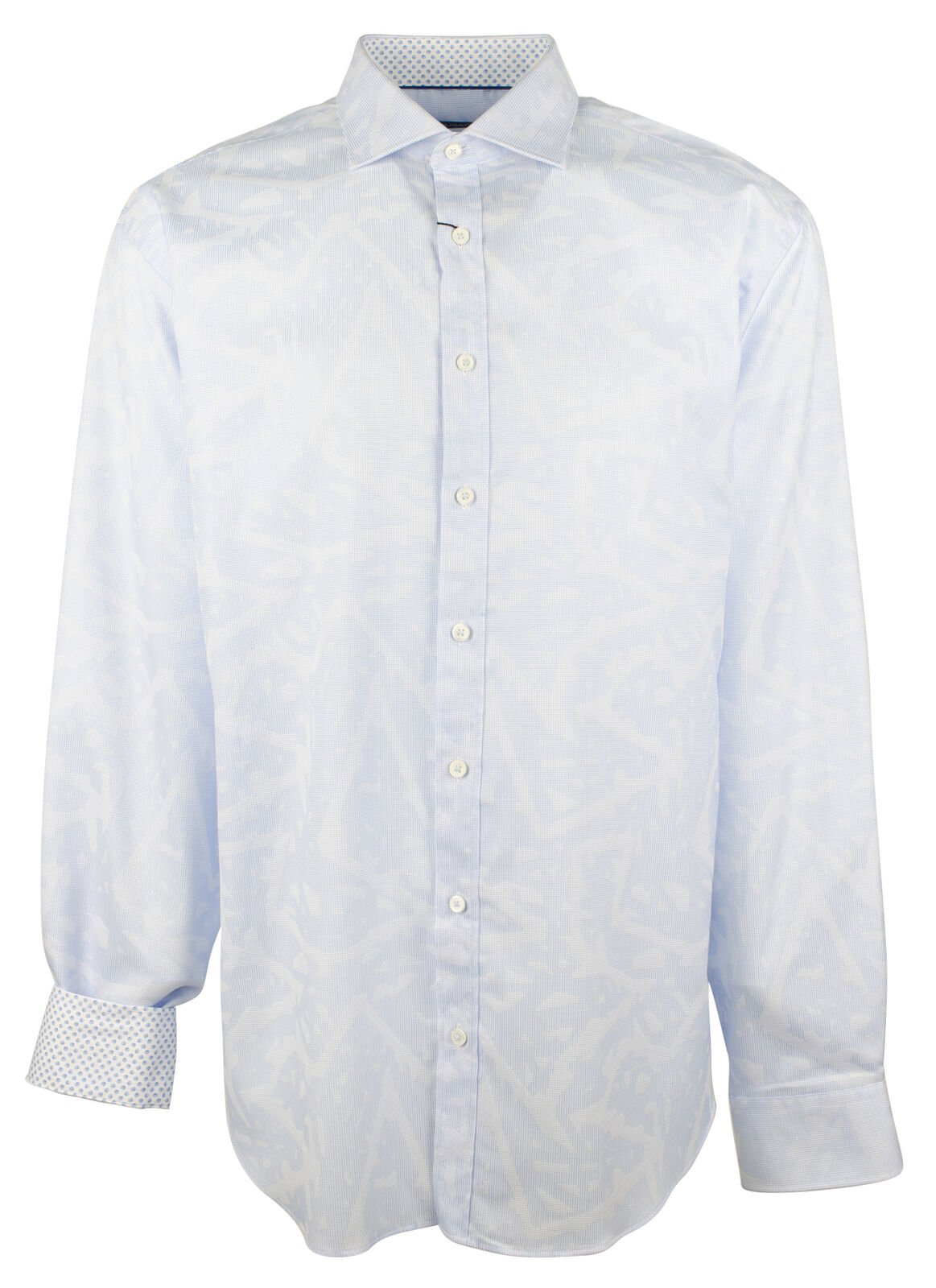 Bugatchi Men's Classic Fit Long Sleeves Shirt