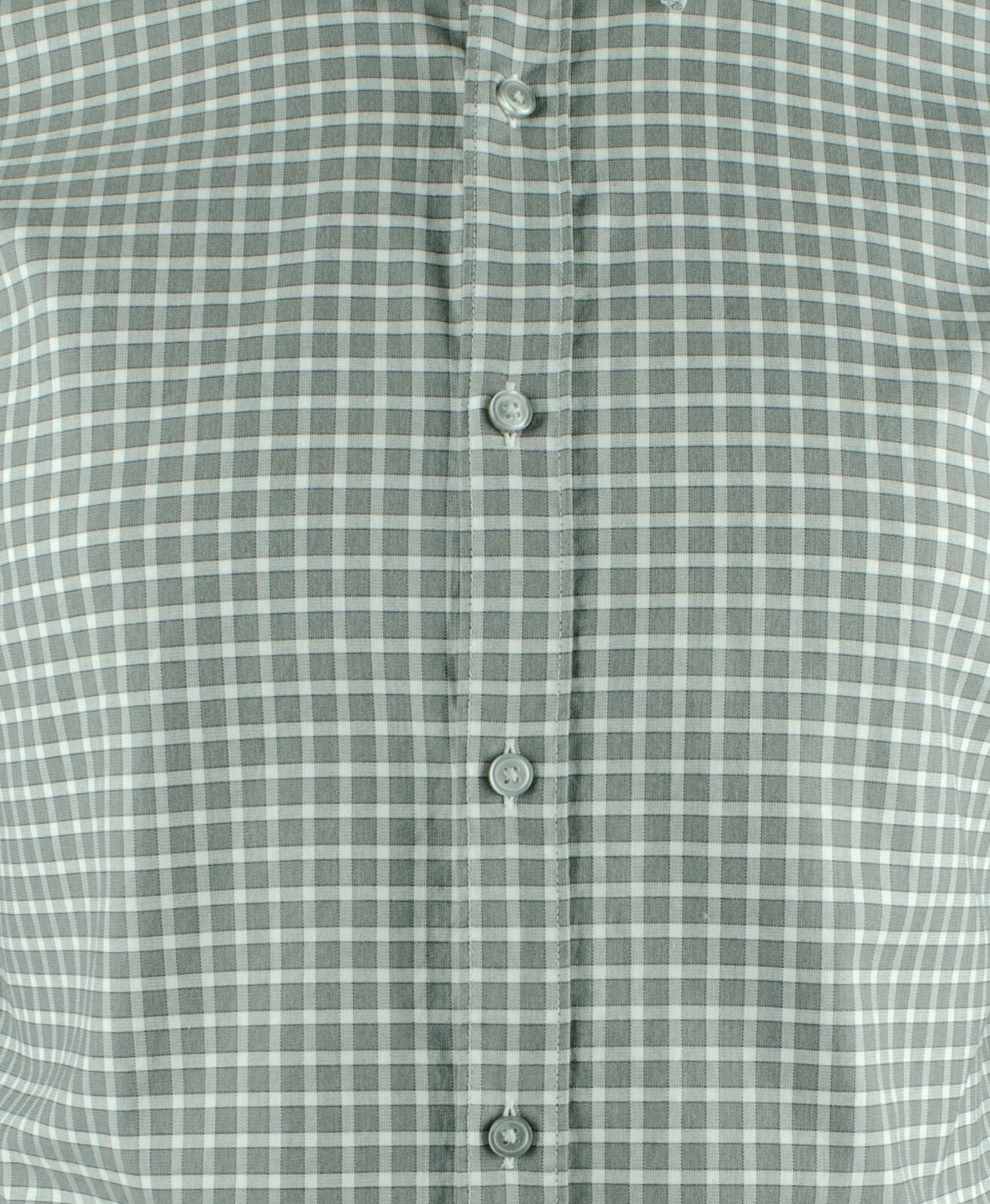 Hugo Boss Men's Rod Plaid Slim Fit Long Sleeve Button Down Shirt Open Grey