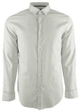 Hugo Boss Men's Rikki Slim Fit Stretch Long Sleeve Shirt Natural