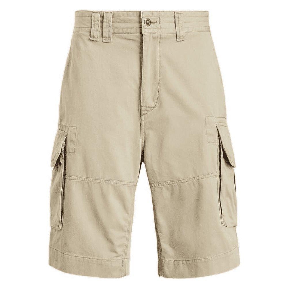 $98 Polo Ralph Lauren Men's, BigandTall Relaxed-Fit 10 Twill Cargo Short,Tan, 44B